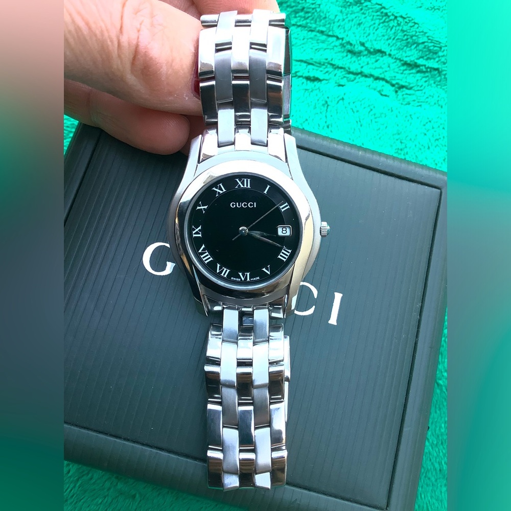 Mens Gucci Stainless Steel watch🖤🤍🖤🤍 - Picture 10 of 11